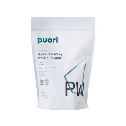 Puori PW1 Pasture-Raised, Grass-Fed Whey Protein Powder 30 Servings